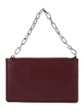 Alexander Wang Burgundy Leather Zip Top Handle Bag