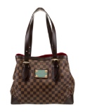 Louis Vuitton Hampstead Mm Brass Hdw Shldr Bag