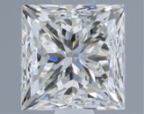 Gia Certified Princess Cut .90ct Vs1 Diamond