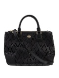 Tory Burch Leather Gold-tone Hdw Top Hdl Bag
