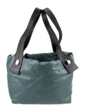 Proenza Schouler Blue Lthr Drawstring Bucket Bag