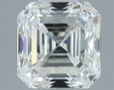 Gia Certified Asscher Cut .90ct Vs1 Diamond