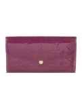 Louis Vuitton 2014 Amethyste Vernis Sarah Wallet