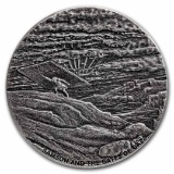 2022 2 Oz Silver Samson & Gates Of Gaza