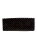 Gucci Microguccissima Broadway Patent Lthr Clutch