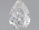 Gia Certified Pear Cut .60ct Si2 Diamond