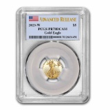 2023-w 1/10 Oz Proof Gold Eagle Pr-70 Dcam Pcgs Ar