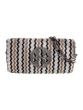 Tory Burch Gunmetal Hdw Flap & Snap Cls Clutch