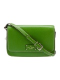 Kate Spade Green Leather Snap Cls Crossbody Bag