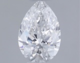 Gia Certified Pear Cut .38ct Si1 Diamond