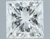 Gia Certified Princess Cut .61ct Vvs1 Diamond