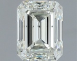 Gia Certified Emerald Cut 1.00ct Si1 Diamond