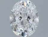 Gia Certified Oval Cut .30ct Si1 Diamond