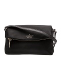 Kate Spade Blk Nylon Flap & Snap Crossbody Bag