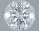Gia Certified Round Cut .59ct Si2 Diamond