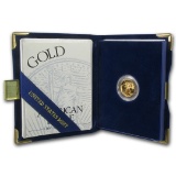 1994-w 1/10oz Pf American Gold Eagle W/ Box & Coa