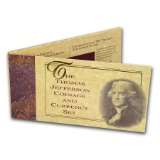 1993 Jefferson 250th Anniversary Coin & Currency