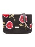 Kate Spade Burgundy Leather Chain-link Shldr Bag