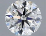 Gia Certified Round Cut .40ct Si2 Diamond