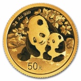 2024 China 3 Gram Gold Panda Bu