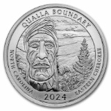 2024 1 Oz Ag Natb Blue Ridge Parkway W/ Box & Coa