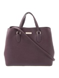 Kate Spade Purple Leather Gold-tone Hdw Shldr Bag