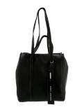 Marc Jacobs Leather Slvr-tone Hdw Top Hdl Bag