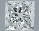 Gia Certified Princess Cut .90ct Vs1 Diamond