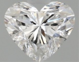 Igi Certified Heart Cut .98ct Vs1 Lab Diamond