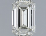 Gia Certified Emerald Cut 1.02ct Si1 Diamond