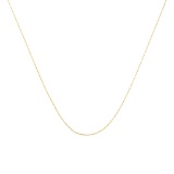 10k Gold Fine Rope Chain Necklace