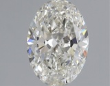 Gia Certified Oval Cut 1.01ct Si1 Diamond