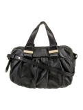 See By Chloe Gold-tone Hdw Zip Closure Top Hdl Bag