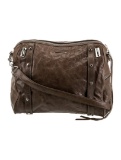 Rebecca Minkoff Brown Leather Zip Top Handle Bag