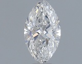 Gia Certified Marquise Cut .32ct Si1 Diamond