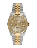 Rolex Datejust 18k Gold Jubilee Auto Men's 36mm