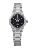Tudor Style Blk Dial Women's Auto 28mm