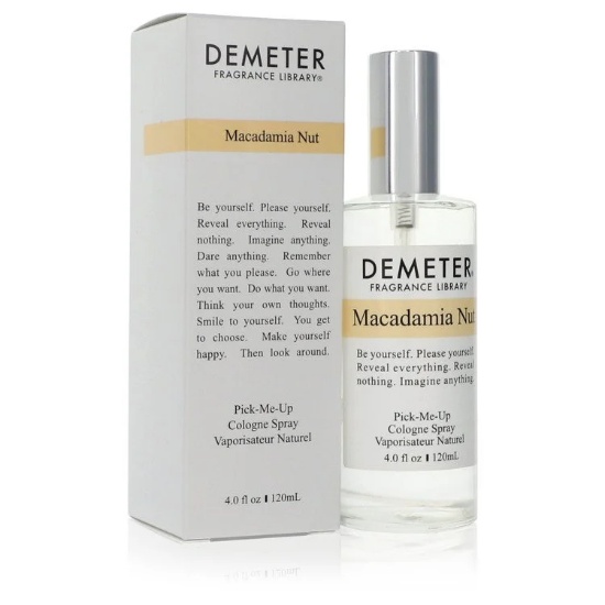 Demeter Macadamia Nut Women's 4 Oz Cologne Spray