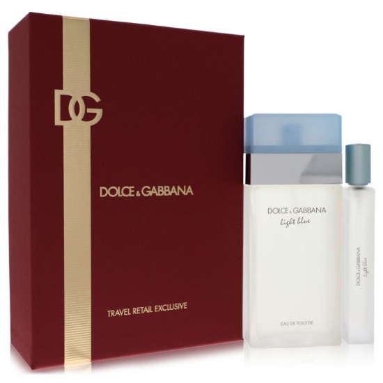Dolce & Gabbana Ladies Set - 3.4 Oz + .33 Oz Spray