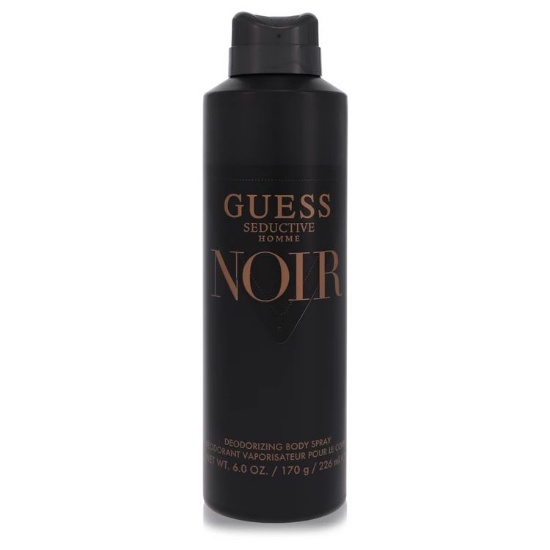 Guess Seductive Homme Noir Men's 6 Oz Body Spray