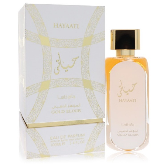 Lattafa Hayaati Gold Elixir Unisex 3.4 Oz Spray