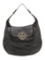 Tory Burch Black Leather Zip Clsore Shldr Bag