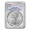 2023-w 1 Oz Burnished Silver Eagle Sp-70 Pcgs Ar