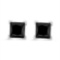 Exquisite 1.00ct Black Diamond Stud Earrings
