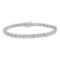 Elegant 1.00ct Diamond Curve S Link Bracelet