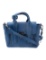 3.1 Phillip Lim Blue Lthr Push-lock Crossbody Bag