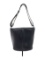 Burberry Blue Leather Pull-through Cls Bucket Bag