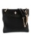 Tory Burch Blk Leather Chain-link Snap Shldr Bag