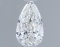 Gia Certified Pear Cut .60ct Vvs1 Diamond