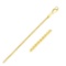 14k Gold Round Wheat Chain